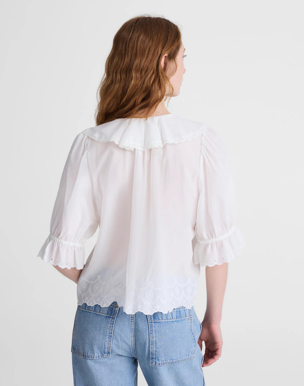 Madewell The Blaire Top White