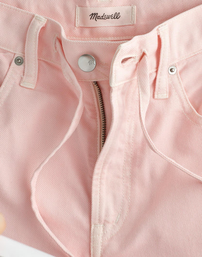 Madewell Madewell x Shopbop Ultimate Wide-Leg Jean in Airy Denim Pale Pink