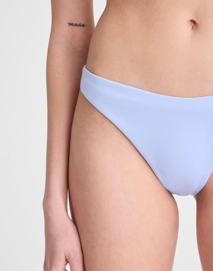 Madewell Left On Friday Dip Bikini Bottom Blue Skies