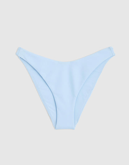 Madewell Left On Friday Dip Bikini Bottom Blue Skies
