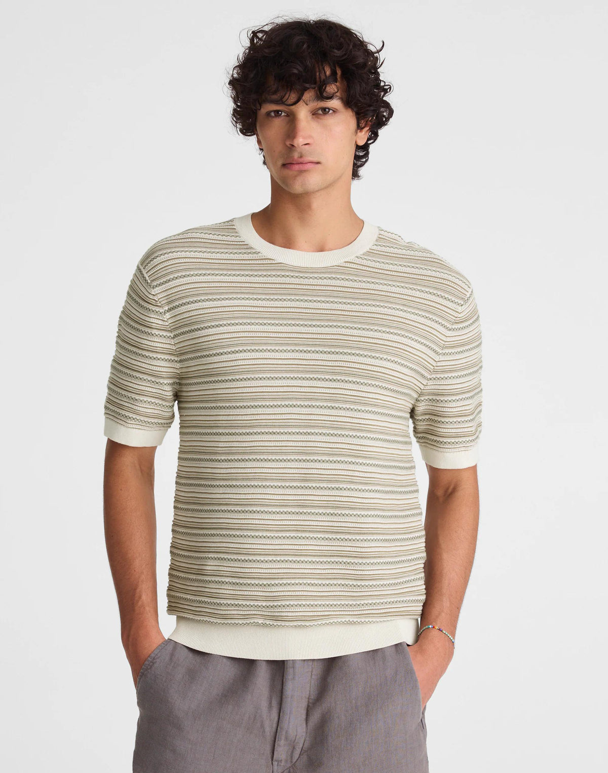 Madewell Retro Sweater Tee Dusty Pearl
