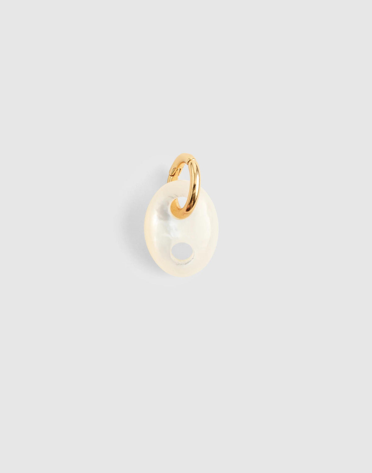 Madewell Mother-of-Pearl Mariner Link Charm Mother Of Pearl