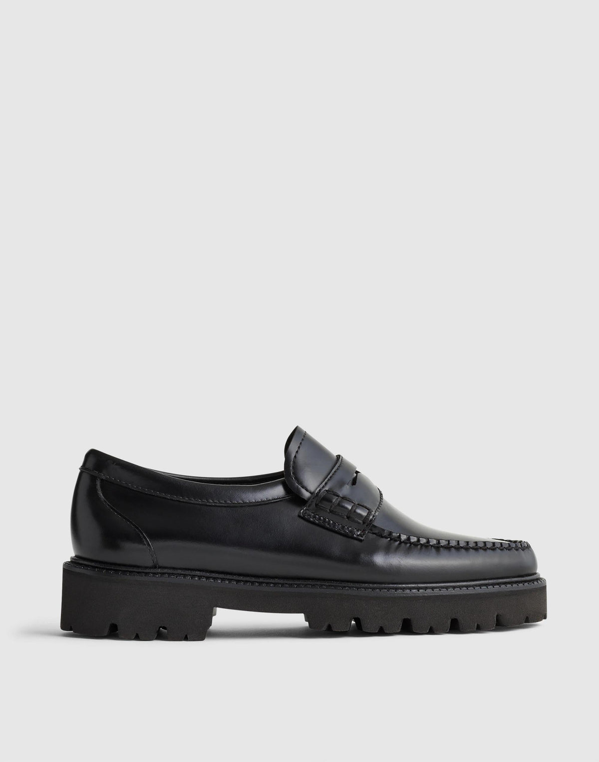 Madewell G.H.BASS Grace Super Lug Loafers Black