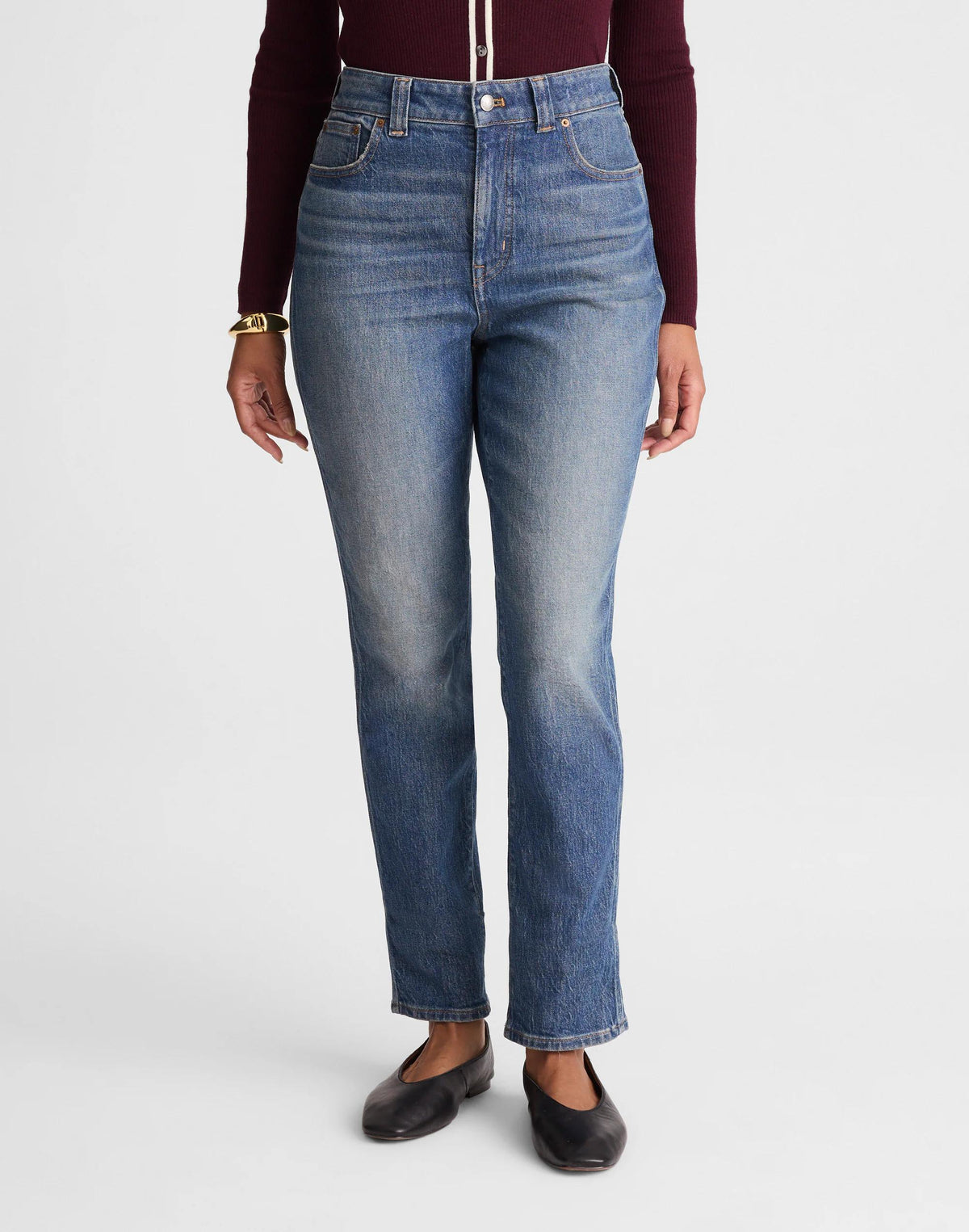 Madewell The Curvy Perfect Vintage Jean Pickaway Wash