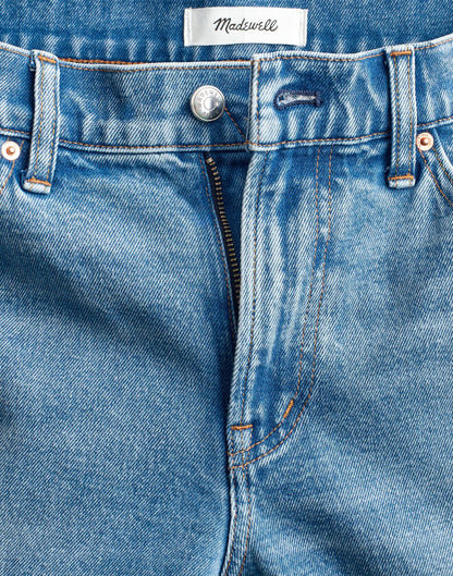 Madewell The Short Jules Slim-Straight Jean Raebrook Wash