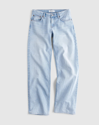 Madewell The Short Low-Rise Loose Jean Foster Wash