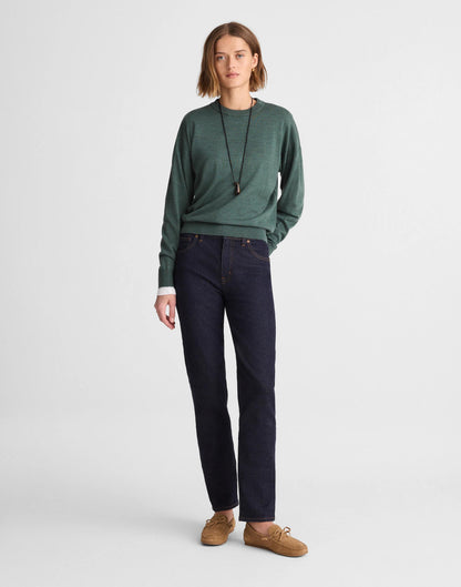 Madewell The Petite Jules Slim-Straight Jean Rinse Wash