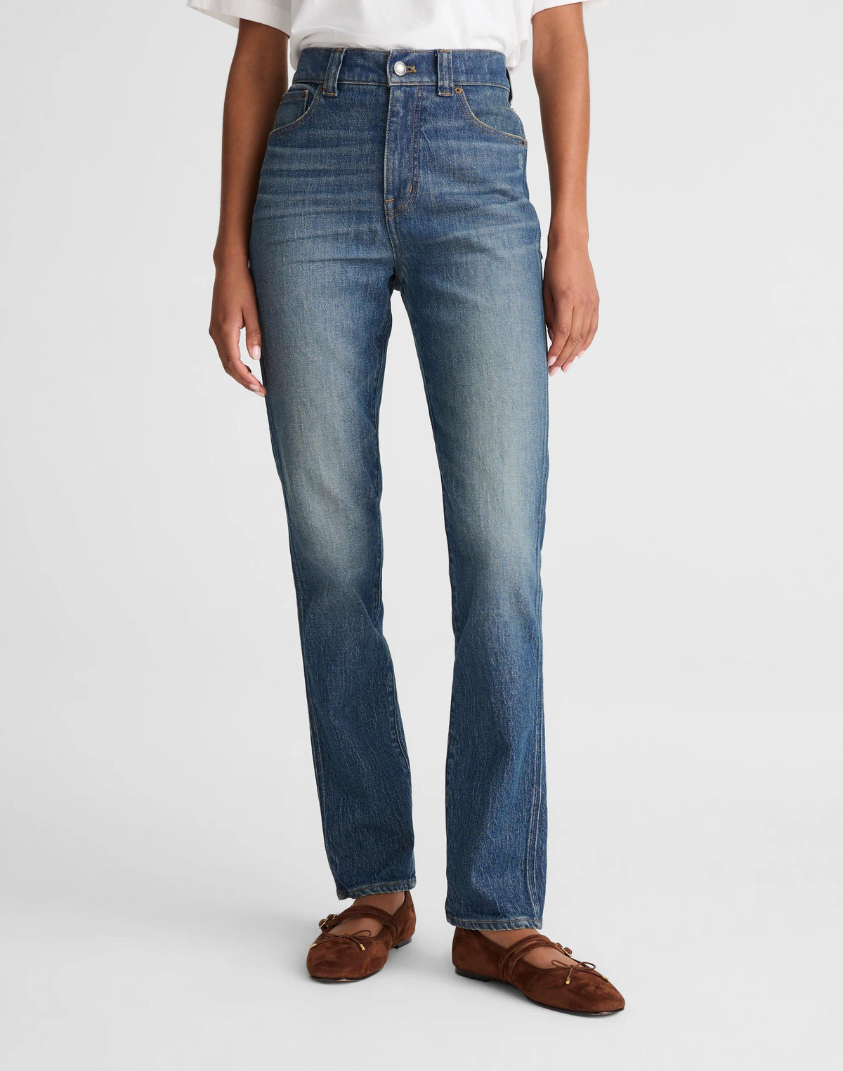 Madewell The Petite Perfect Vintage Jean Pickaway Wash