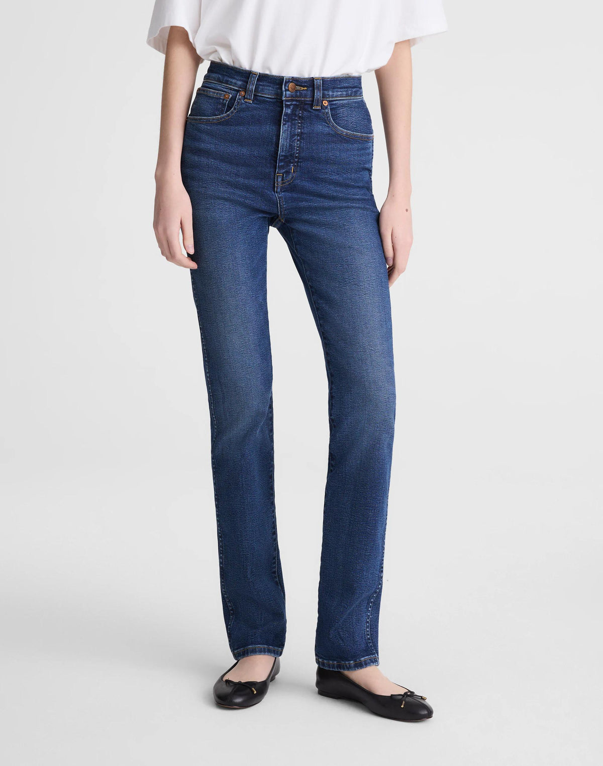 Madewell The Tall Skinny Jean Roz Wash