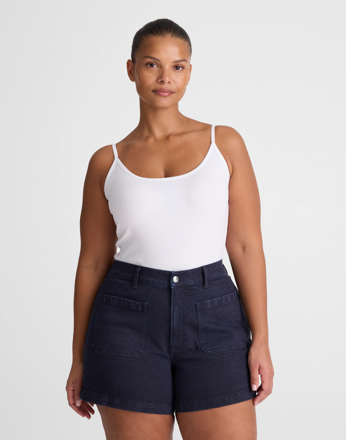 Madewell The Plus Emmy Short Classic Navy