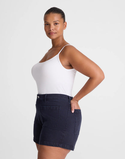 Madewell The Plus Emmy Short Classic Navy