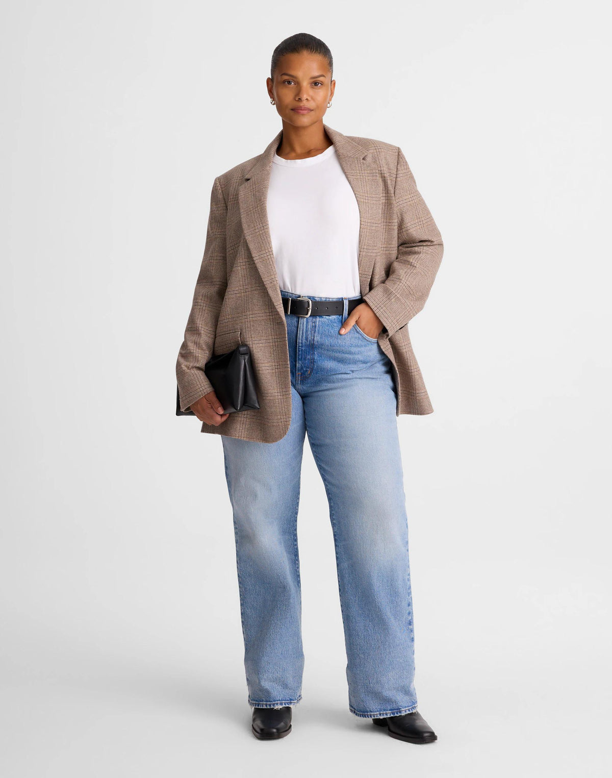 Madewell Plus Relaxed Bootcut Jeans Raebrook Wash