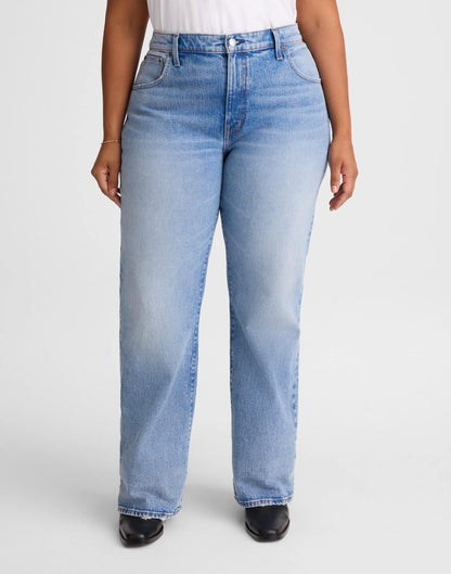 Madewell Plus Relaxed Bootcut Jeans Raebrook Wash