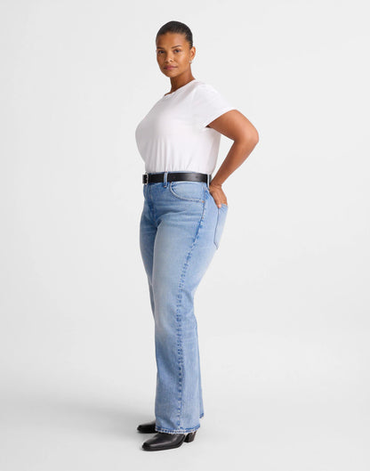 Madewell Plus Relaxed Bootcut Jeans Raebrook Wash