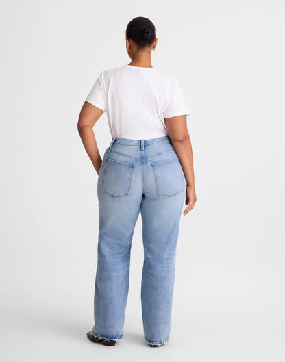 Madewell Plus Relaxed Bootcut Jeans Raebrook Wash