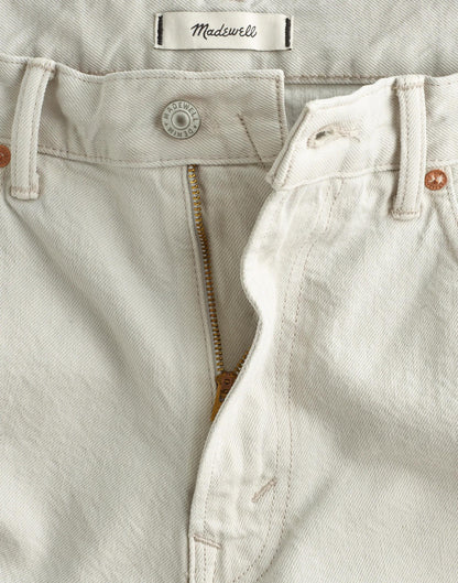 Madewell Relaxed Taper Jeans in Summerweight Denim Aluminum