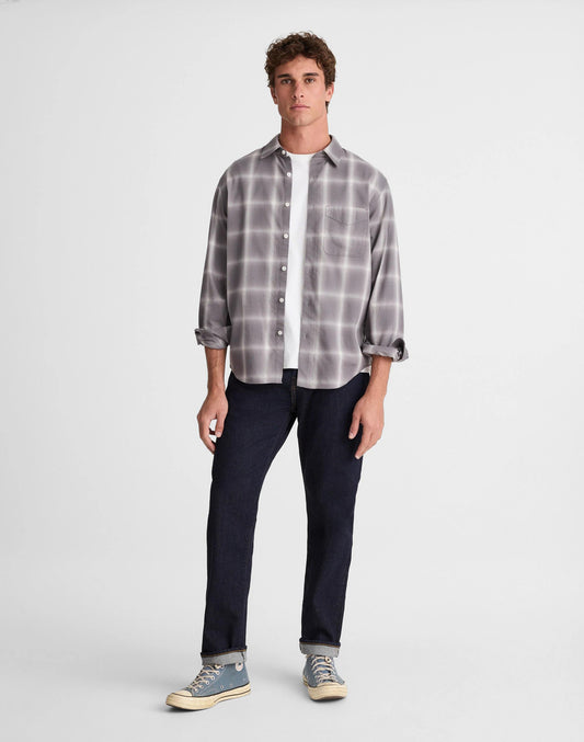 Madewell The 1991 Straight-Leg Jean in Artisan Comfort Selvedge Rinse