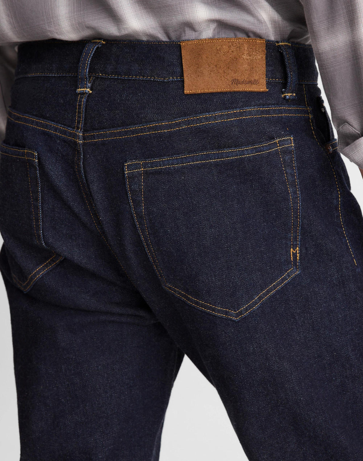 Madewell The 1991 Straight-Leg Jean in Artisan Comfort Selvedge Rinse