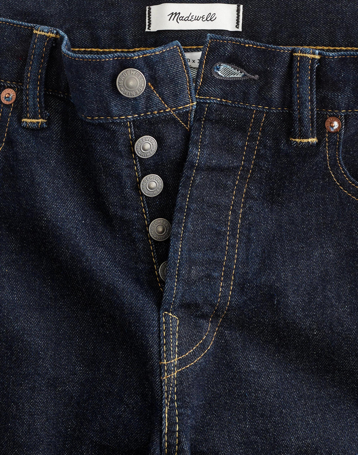 Madewell The 1991 Straight-Leg Jean in Artisan Comfort Selvedge Rinse