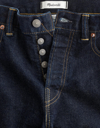 Madewell The 1991 Straight-Leg Jean in Artisan Comfort Selvedge Rinse