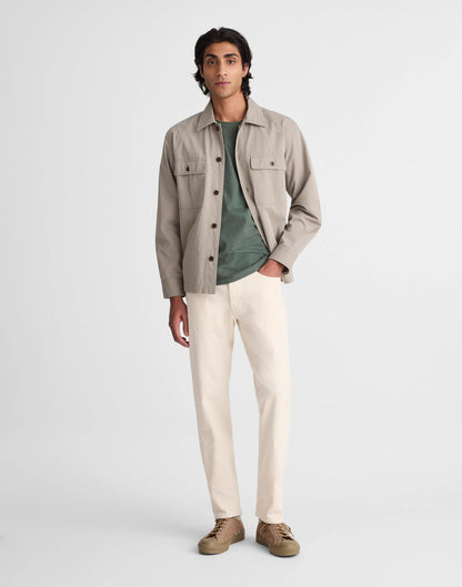 Madewell Relaxed Taper Jeans in Comfort Selvedge Ecru