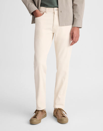 Madewell Relaxed Taper Jeans in Comfort Selvedge Ecru