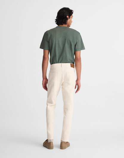 Madewell Relaxed Taper Jeans in Comfort Selvedge Ecru