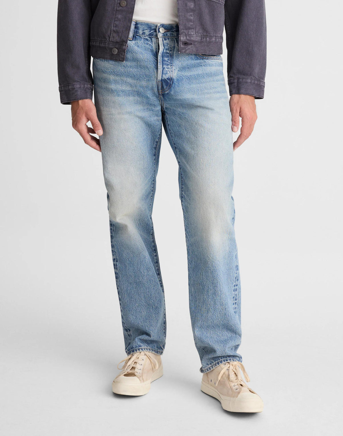 Madewell The 1991 Straight-Leg Jean in Japanese Selvedge Lamina Wash