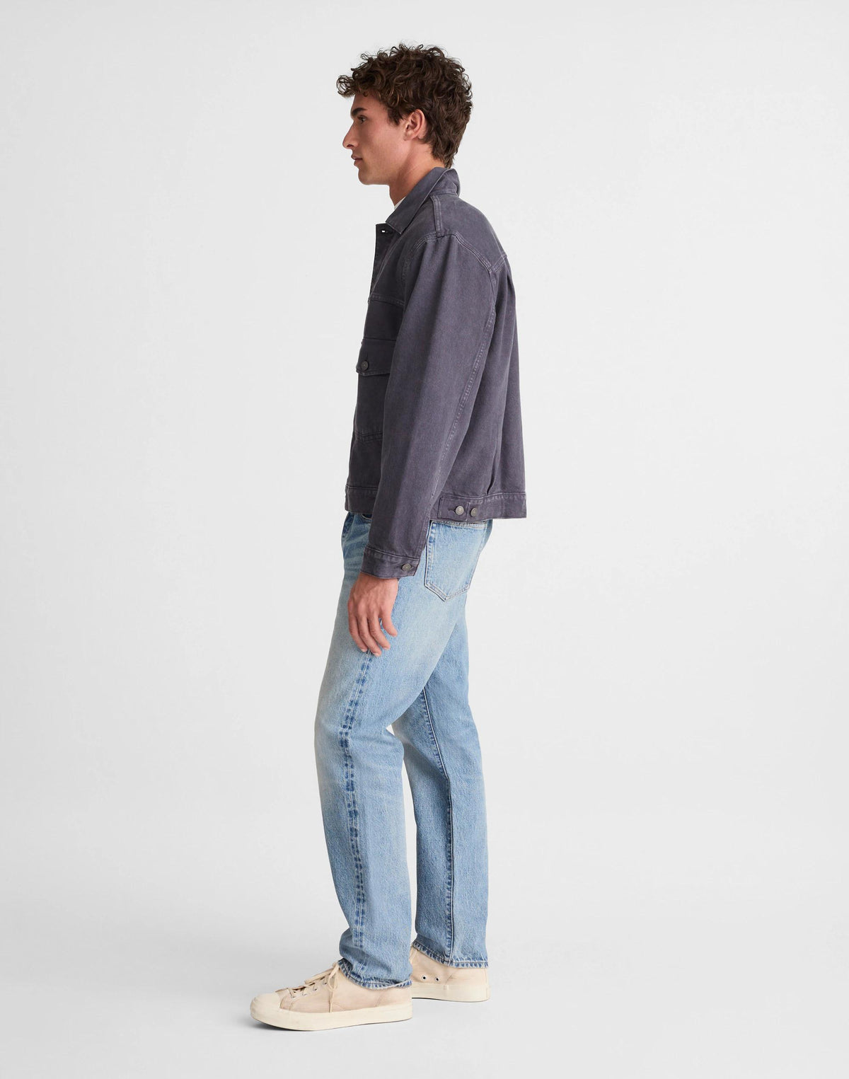 Madewell The 1991 Straight-Leg Jean in Japanese Selvedge Lamina Wash