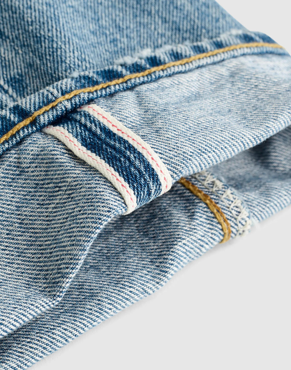 Madewell The 1991 Straight-Leg Jean in Japanese Selvedge Lamina Wash