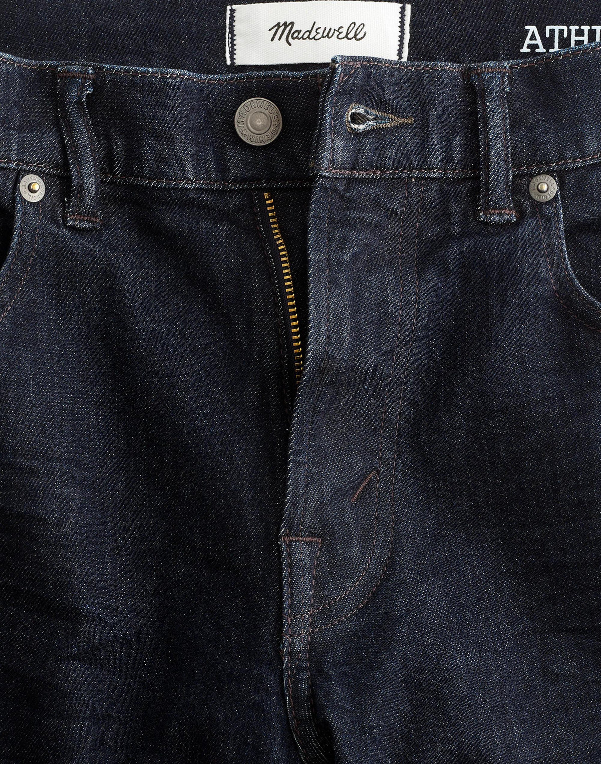 Madewell Athletic Slim Jeans Rinse