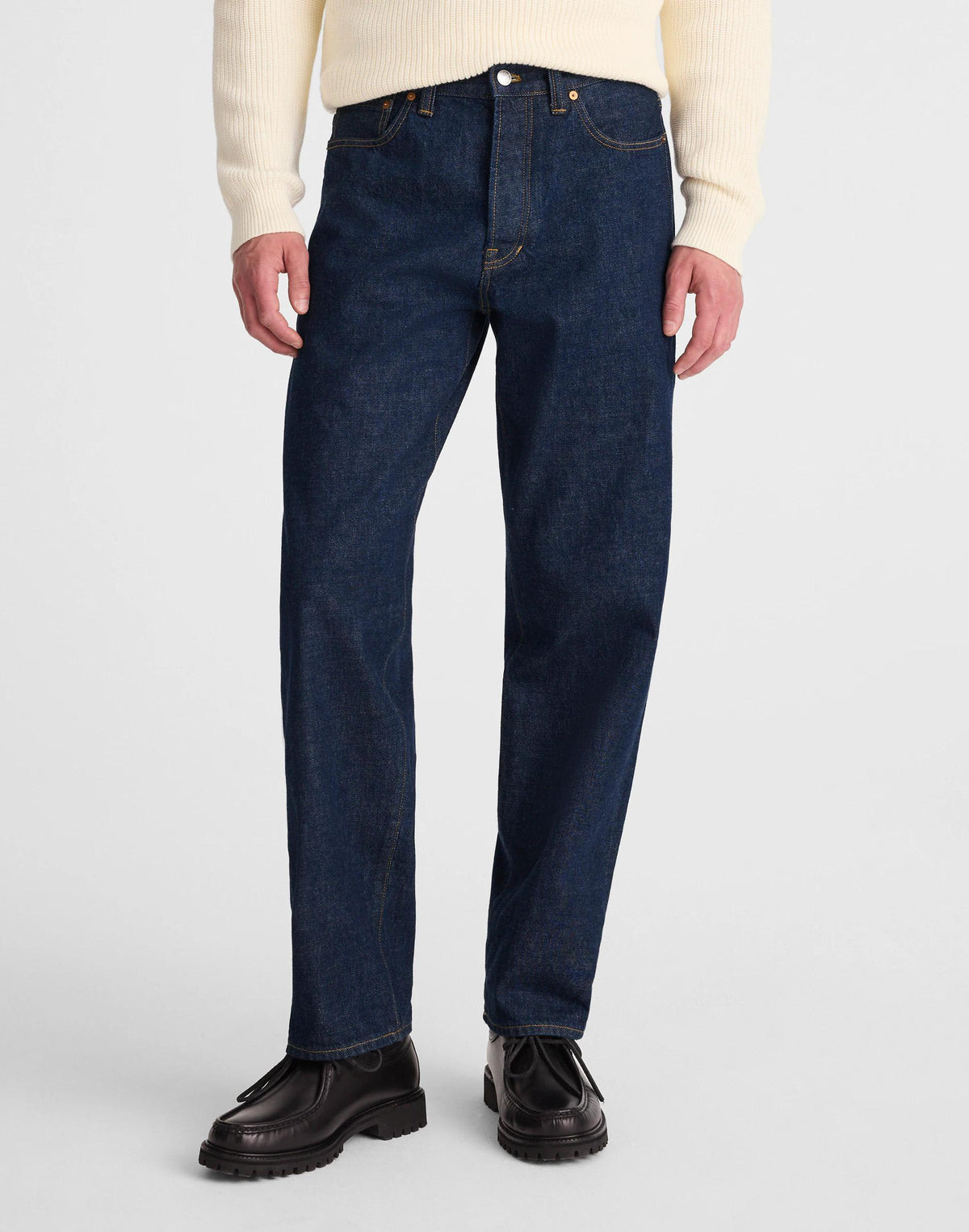 Madewell The 1991 Loose Straight Jean in Japanese Selvedge Rinse Wash