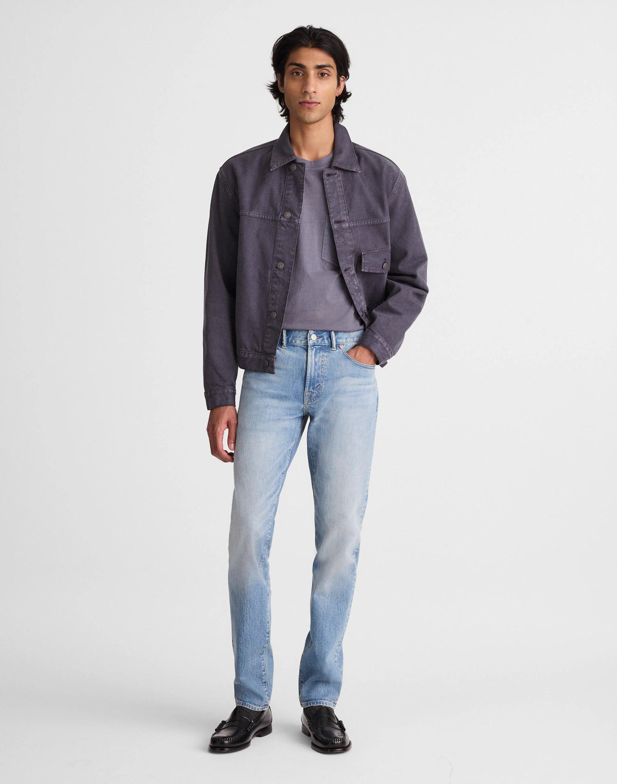 Madewell Athletic Slim Jeans Kalis Wash