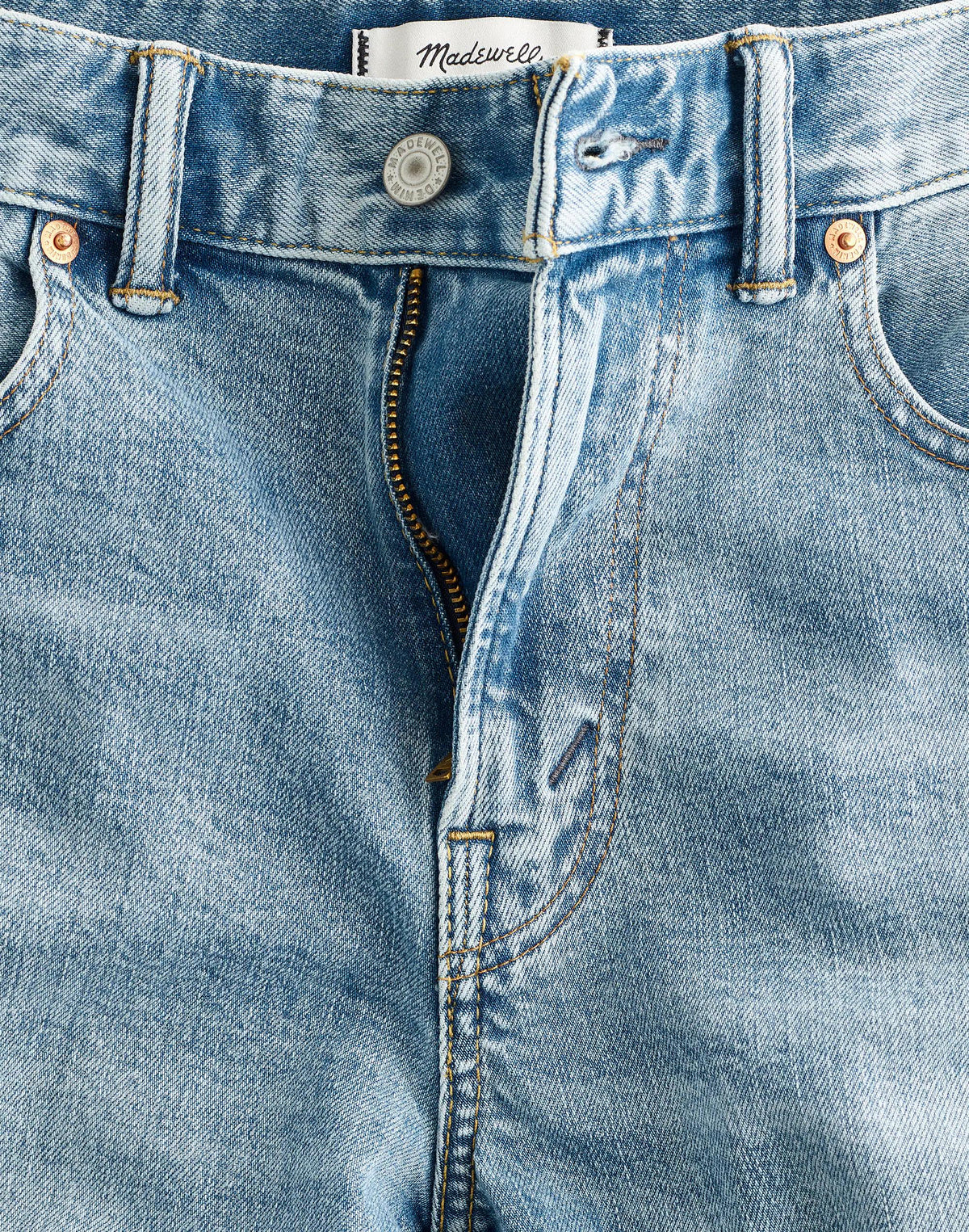 Madewell Athletic Slim Jeans Kalis Wash