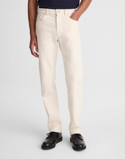 Madewell The 1991 Straight-Leg Jean in Artisan Comfort Selvedge Ecru