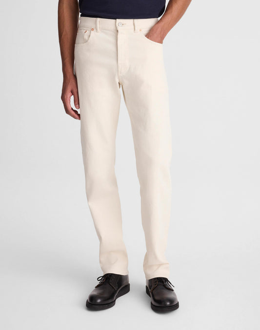 Madewell The 1991 Straight-Leg Jean in Artisan Comfort Selvedge Ecru