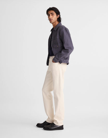 Madewell The 1991 Straight-Leg Jean in Artisan Comfort Selvedge Ecru
