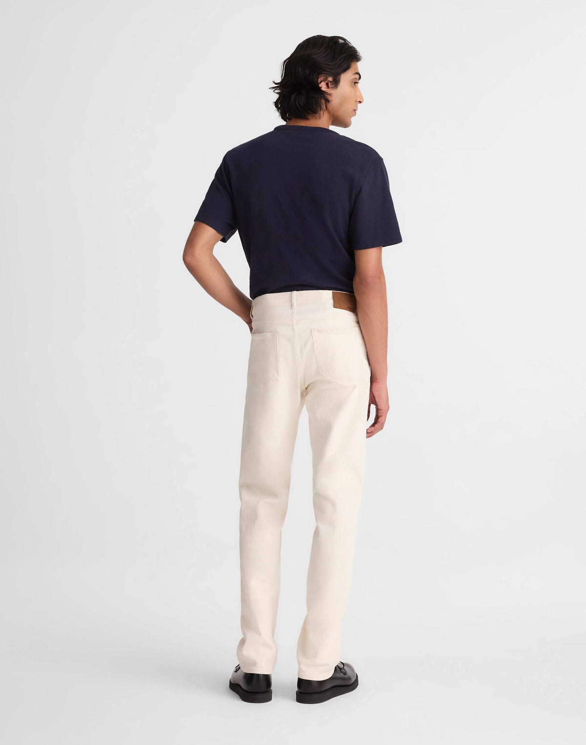 Madewell The 1991 Straight-Leg Jean in Artisan Comfort Selvedge Ecru