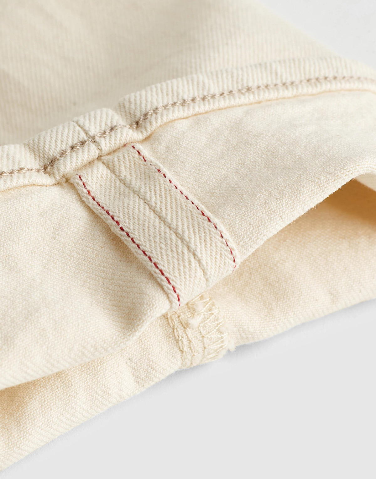 Madewell The 1991 Straight-Leg Jean in Artisan Comfort Selvedge Ecru