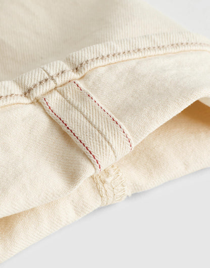 Madewell The 1991 Straight-Leg Jean in Artisan Comfort Selvedge Ecru