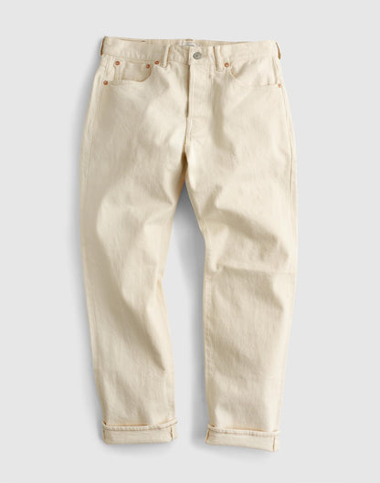 Madewell The 1991 Straight-Leg Jean in Artisan Comfort Selvedge Ecru