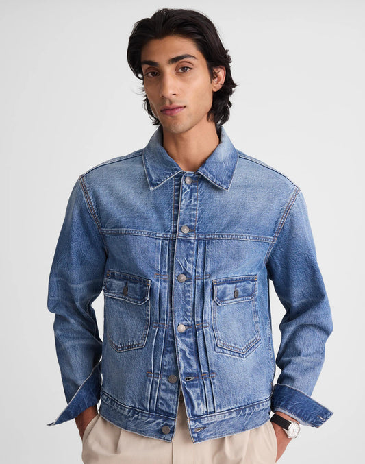 Madewell Denim Type 2 Trucker Jacket Carson Wash