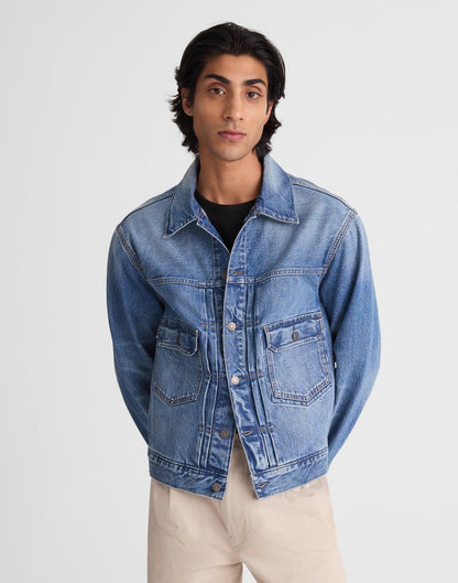 Madewell Denim Type 2 Trucker Jacket Carson Wash