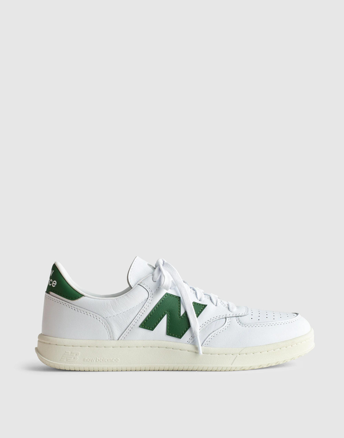 Madewell New Balance® T500 Sneakers White Dark Alpine Green