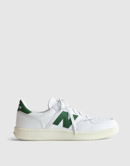 Madewell New Balance® T500 Sneakers White Dark Alpine Green