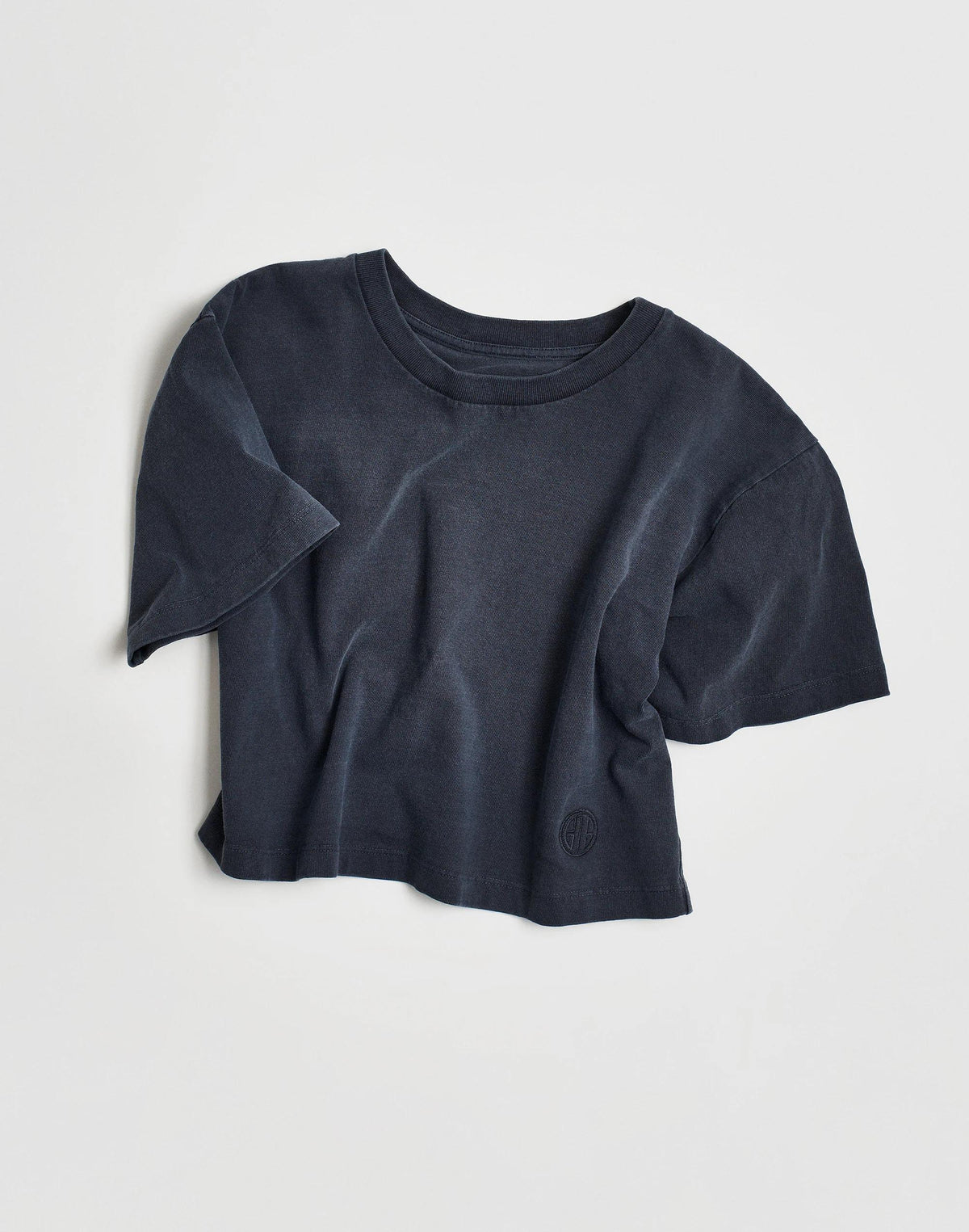 Madewell Madewell x Benjamin Talley Smith The Sullivan Boxy Crop Tee Classic Navy