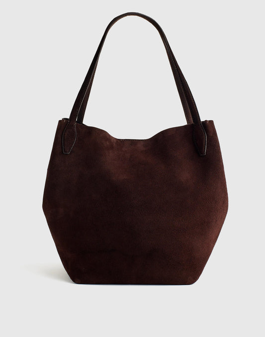 Madewell The Shopper Tote Dark Carob