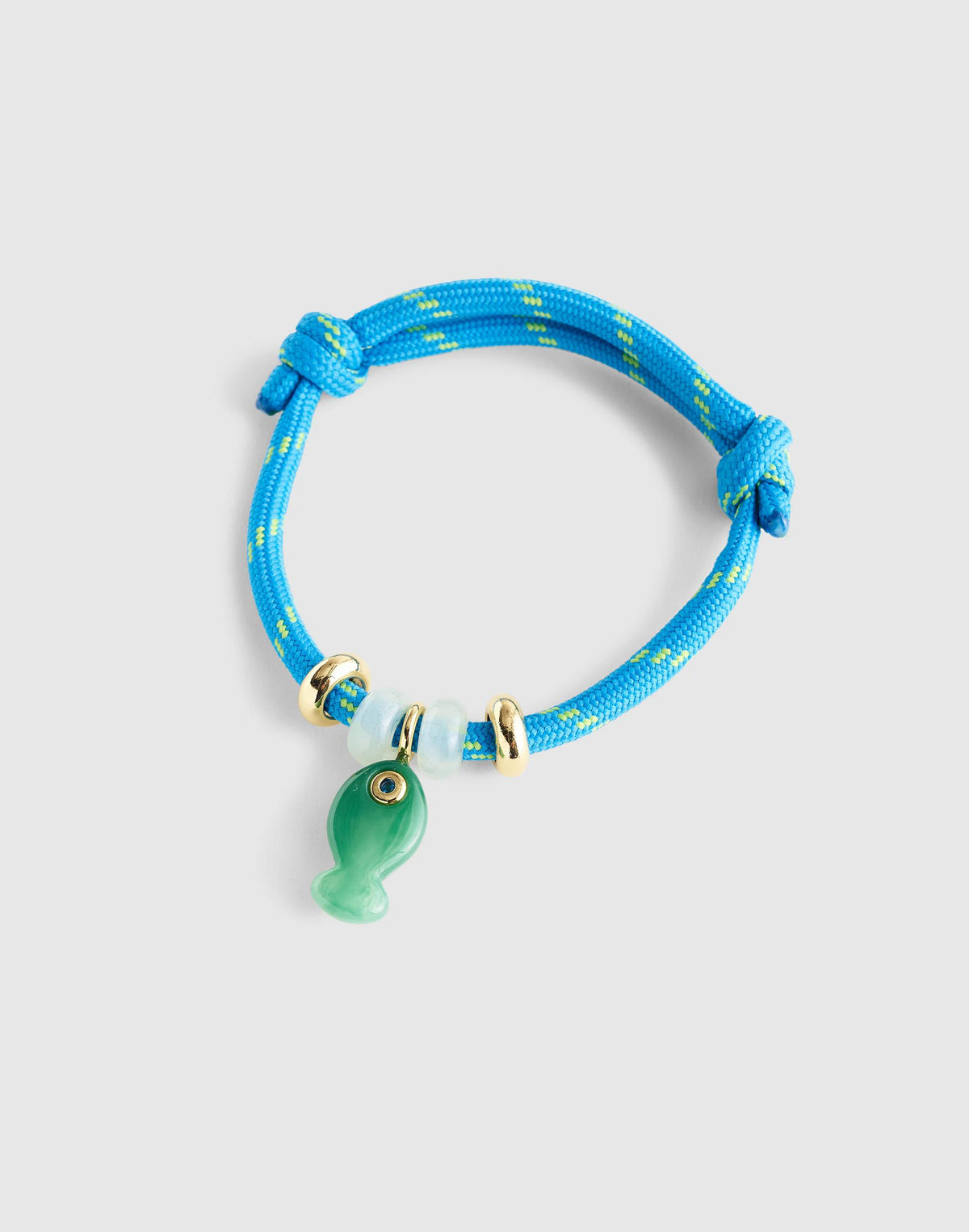 Madewell Semiprecious Paracord Charm Bracelet Classic Indigo