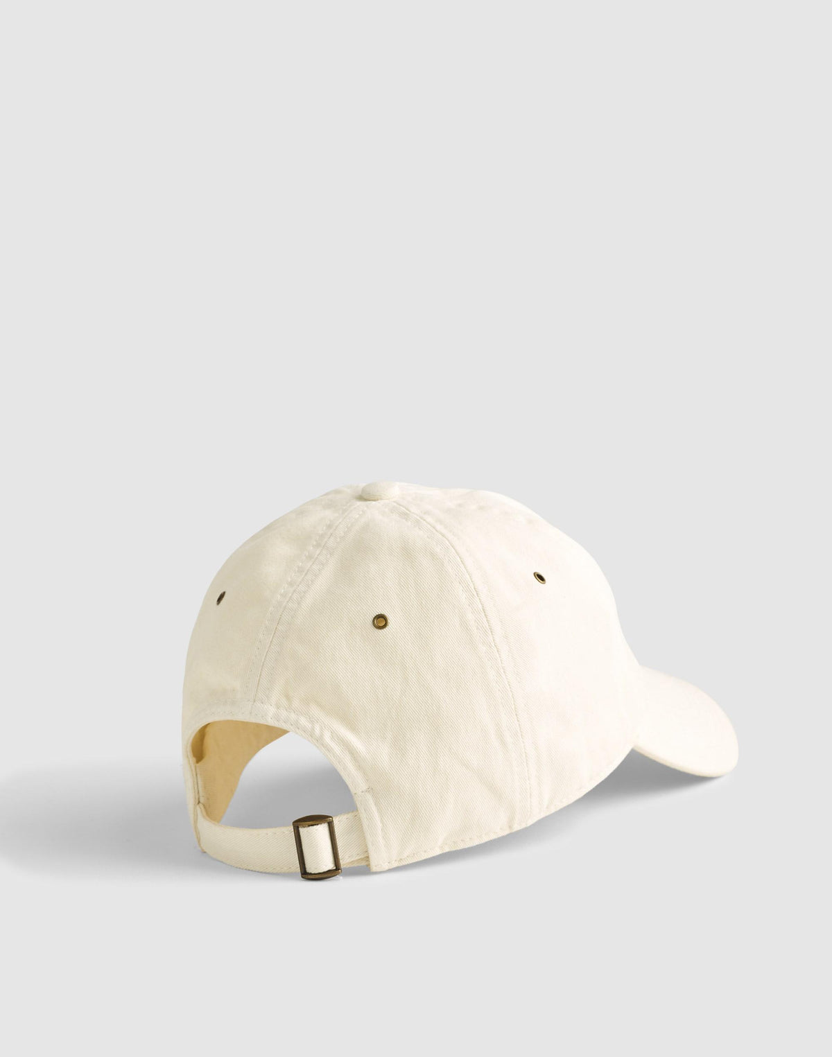 Madewell Baseball Hat in Washed Cotton Vintage Ivory