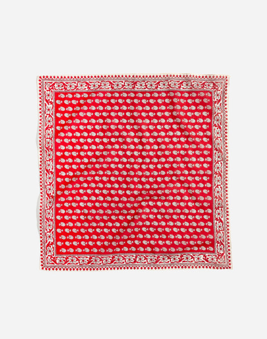Madewell Organic Cotton Bandana Tropical Coral